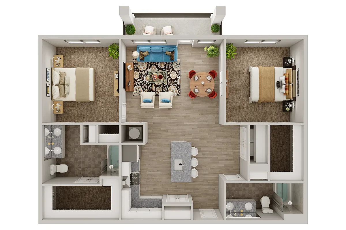 Floor plan B6