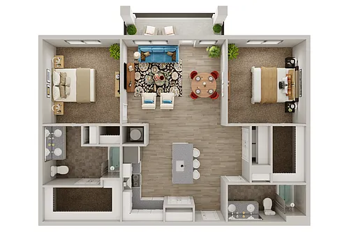 Floor plan B6