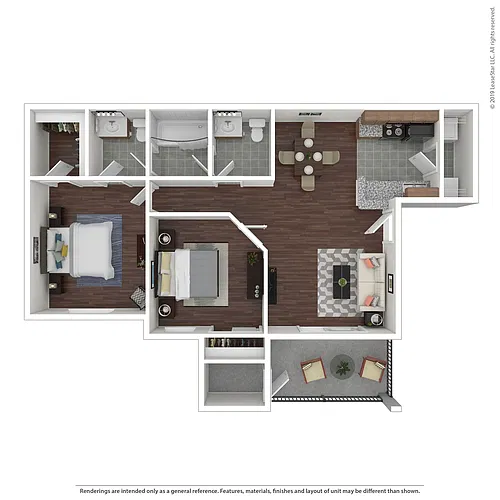 Floor plan B3