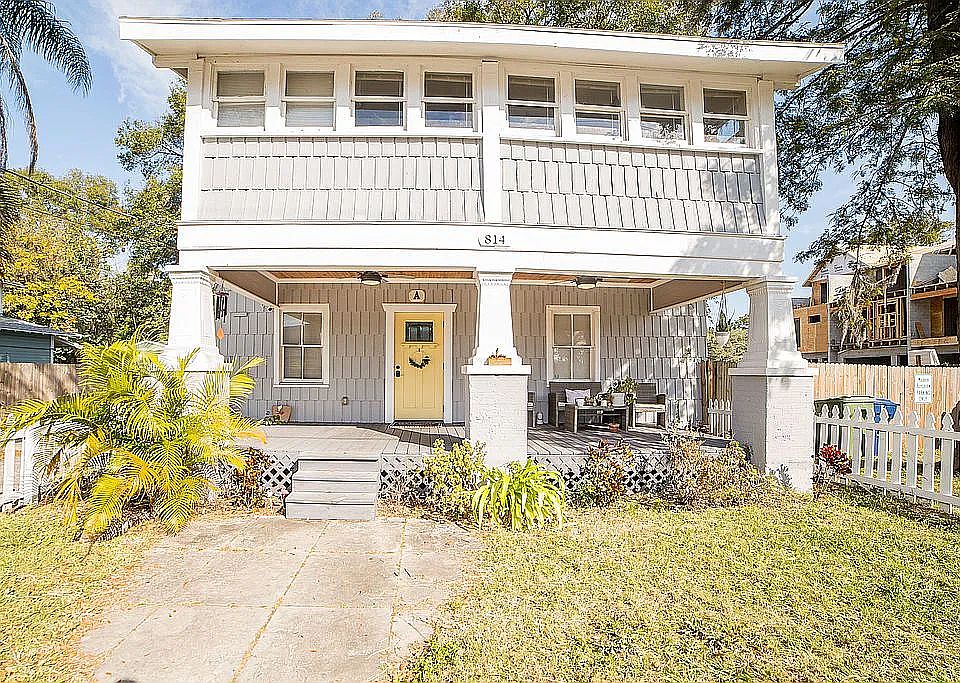 Front of apartment