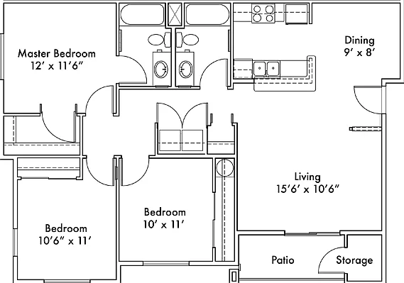 Scriber Creek Apartments — Photo 18