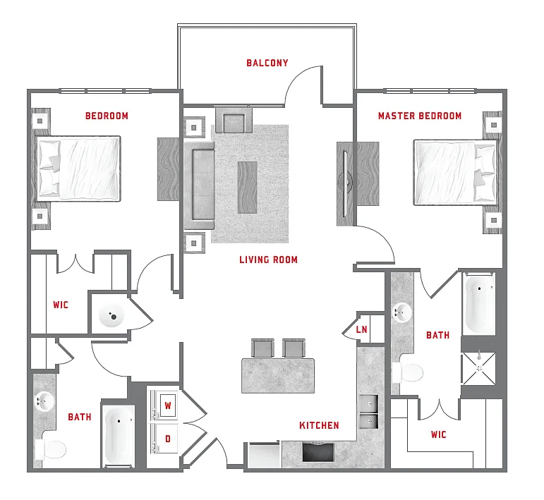 Floor plan B6