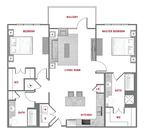 Floor plan B6