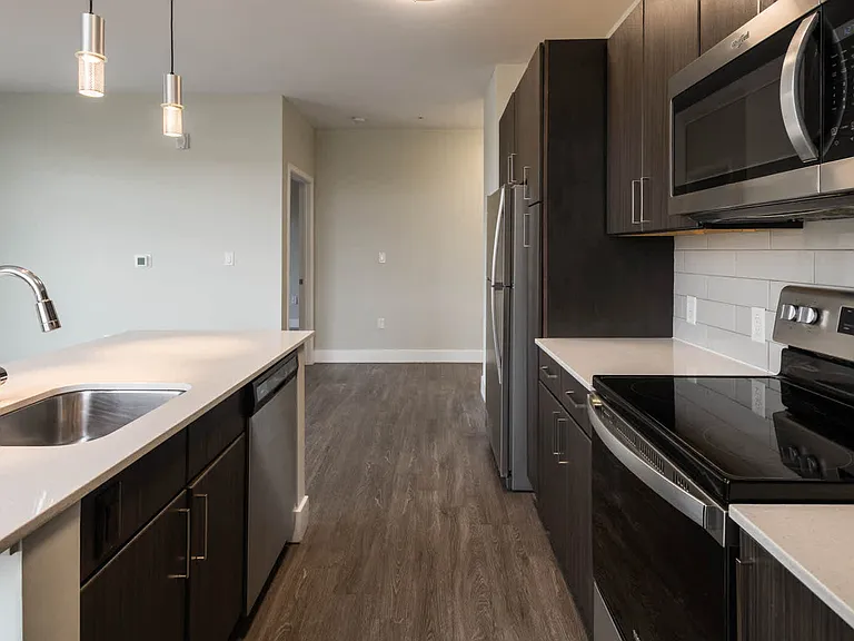Kitchen with Stainless Steel Appliances