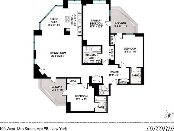2nd image of 100 W 18th St APT 9B
