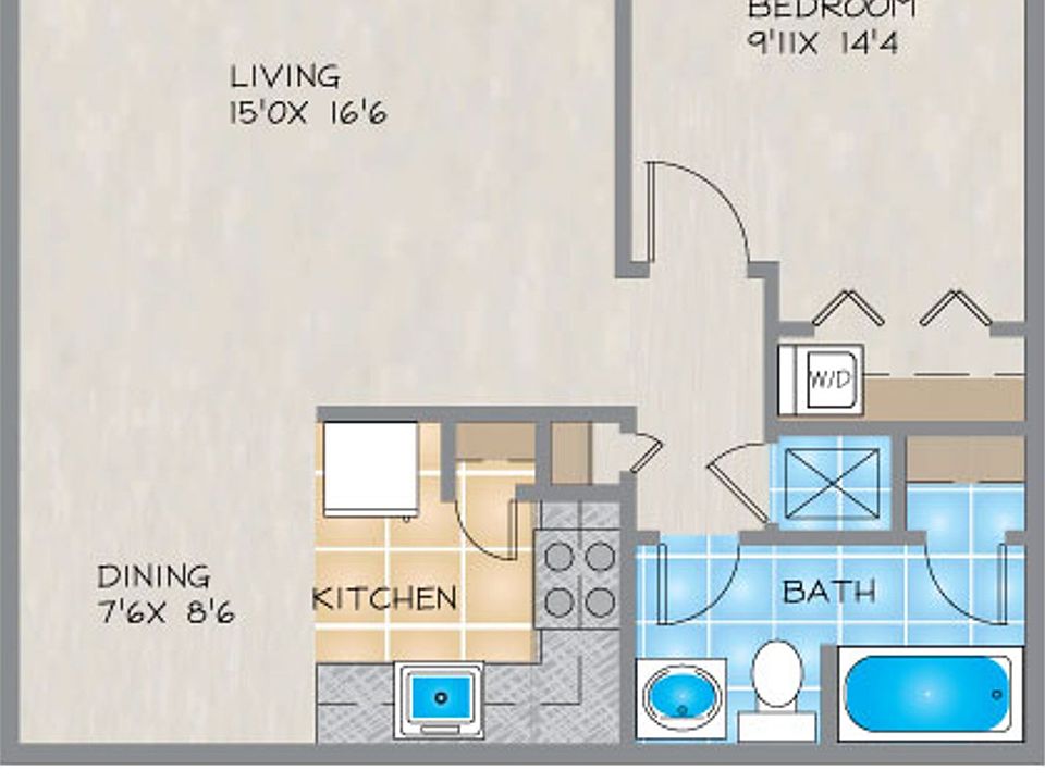 1st image of 1040 Focis St APT 26