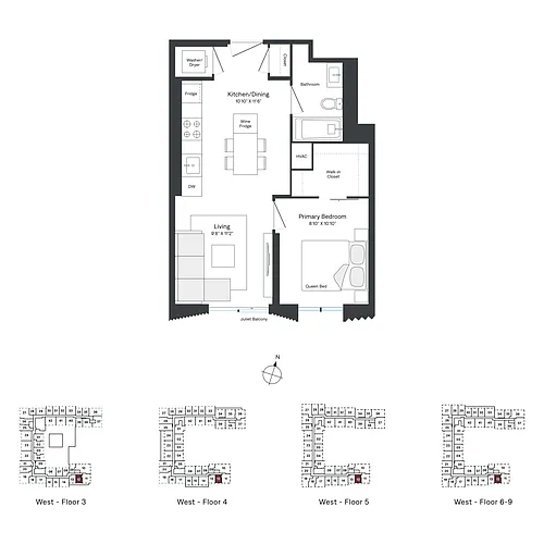 Floor plan W0412