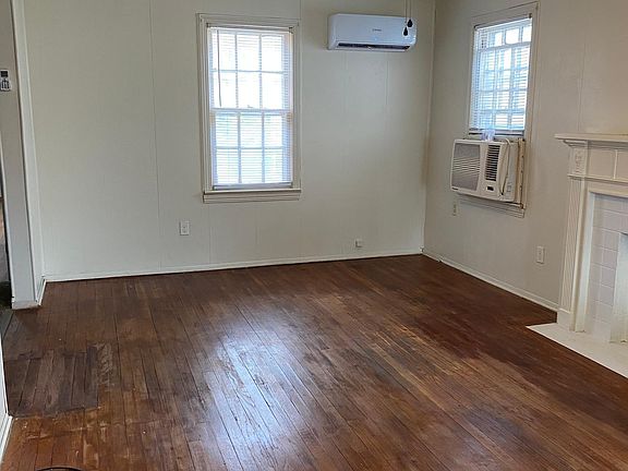 Living Room with Faux Fireplace