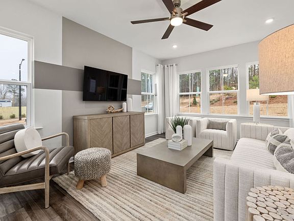 Spacious Living Room