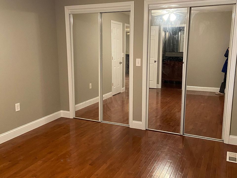 Nice size master bedroom with 3 closets
