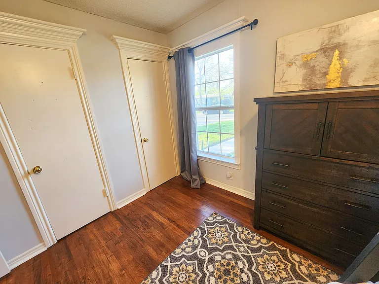 Front bedroom will not include furniture