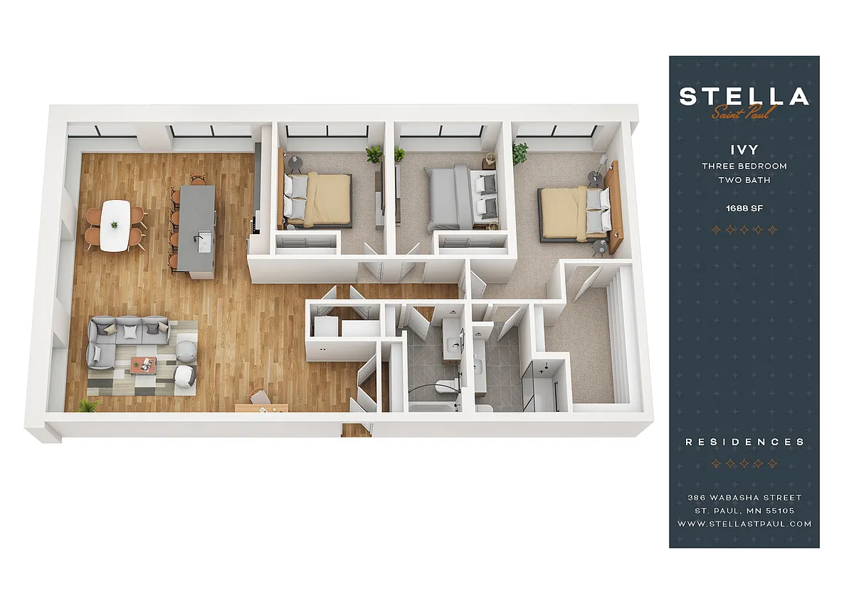 Floor plan Ivy