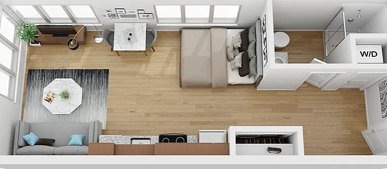 Studio | 1 Bath Studio | 1 Bath