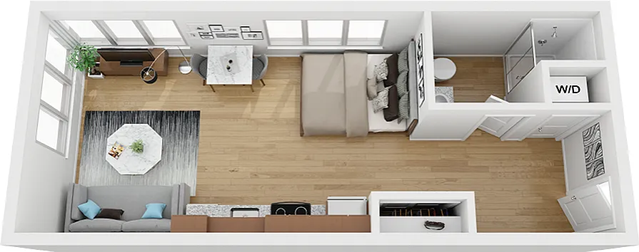 Floor plan Morrison