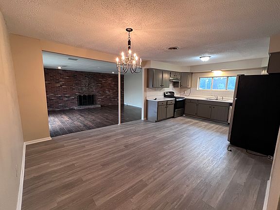 Kitchen with bonus sitting room