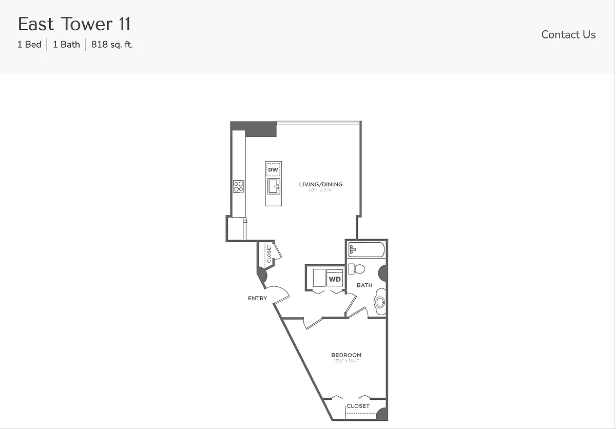 Floor plan East Tower 11