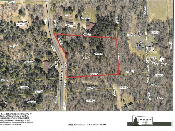 LOT 3 Robinhood Ln, Pequot Lakes, MN 56472