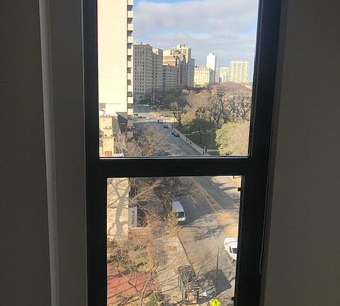 North view from the living/dining room