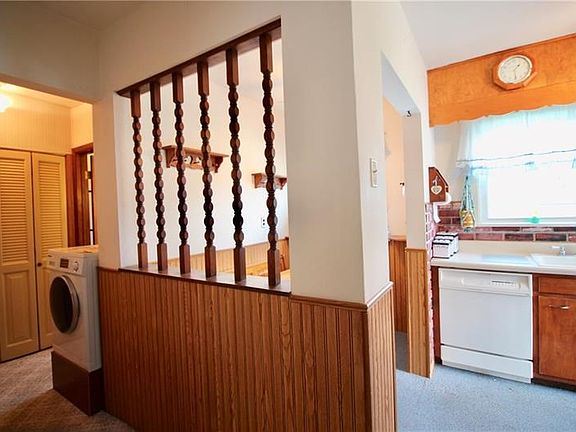 Hall, nook, and kitchen.