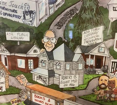 Formerly Dr. Elliot's office.