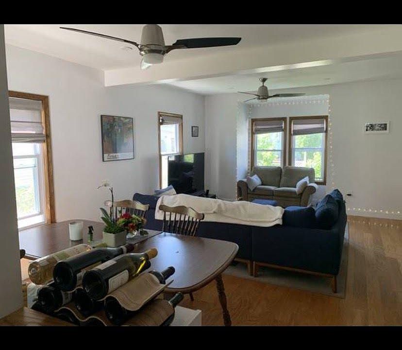 Living room from kitchen