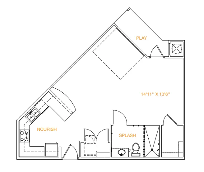 Floor plan S3- Live/Work