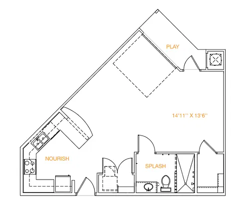 Floor plan S3- Live/Work