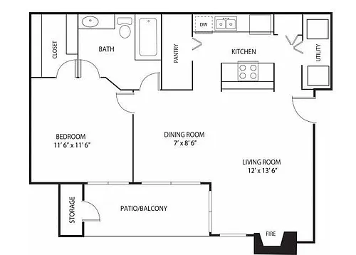 Floor plan Elm