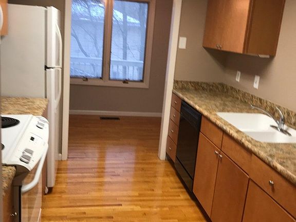 View of kitchen towards dining area