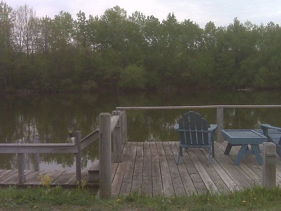 dock overlooking the canal