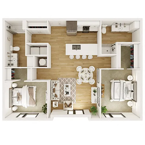 Floor plan Millionaire