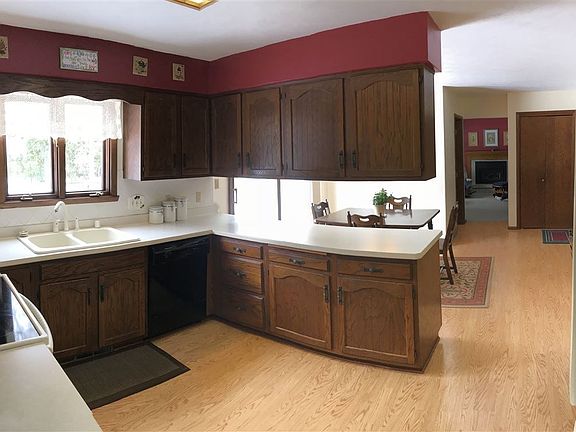 Kitchen to family room view