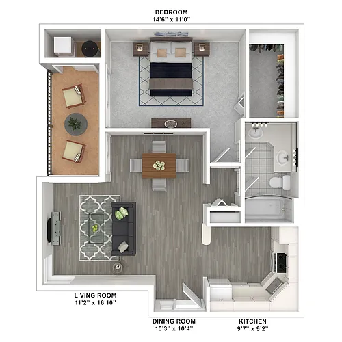 Floor plan Alluring