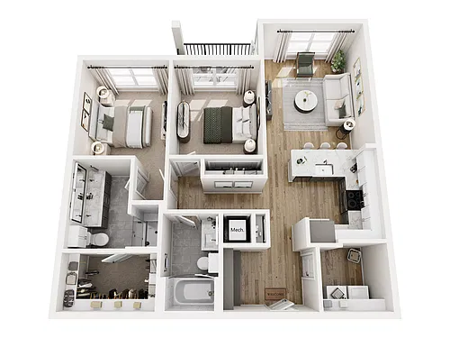 Floor plan B1