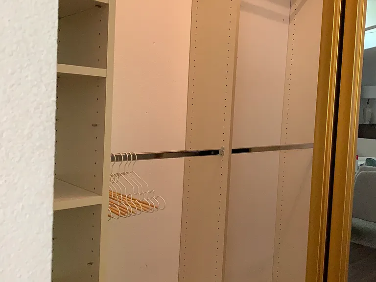 large closet/storage space