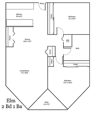 Floor plan Elm