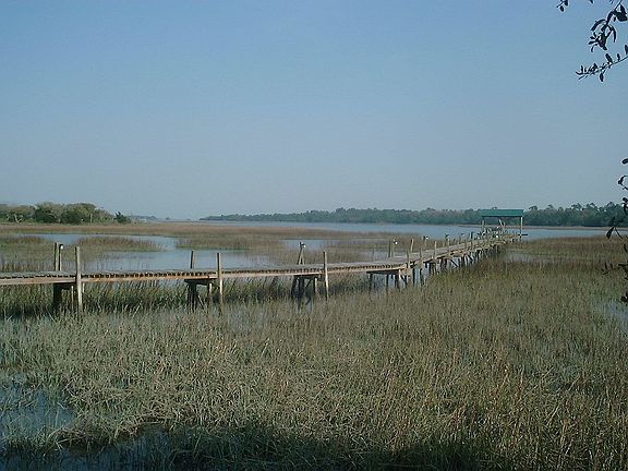 dock with pier head