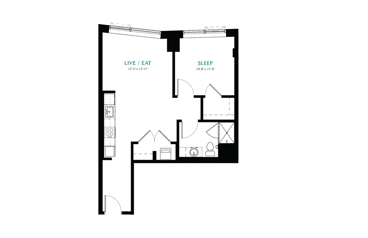 Floor plan F5