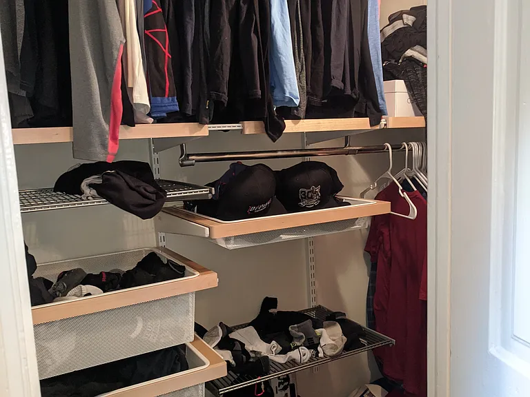 Bedroom 1 closet