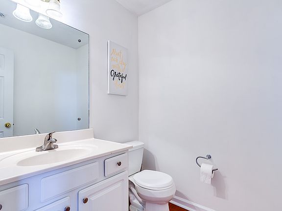 half bath downstairs