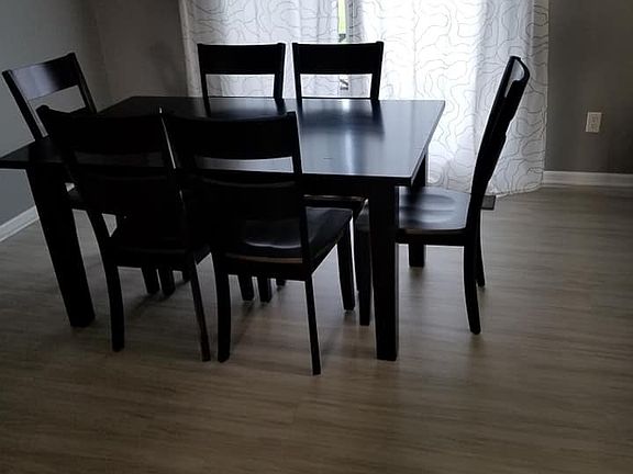 Lovely dining area.