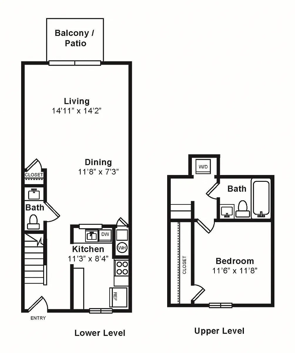 Floor plan Parkman