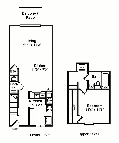 Floor plan Parkman