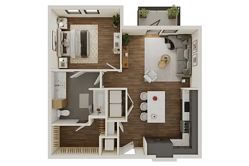 Floor plan Crosby