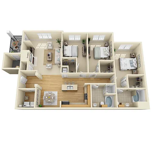 Floor plan The Pearl