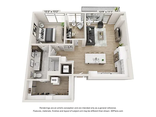 Floor plan The Clara