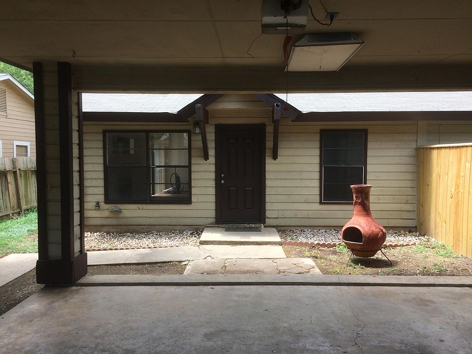 Front door from carport