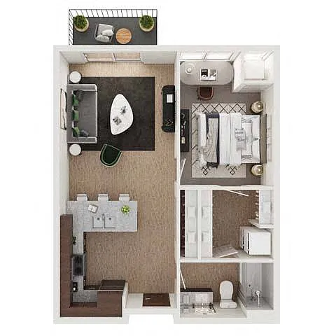 Floor plan The Pier