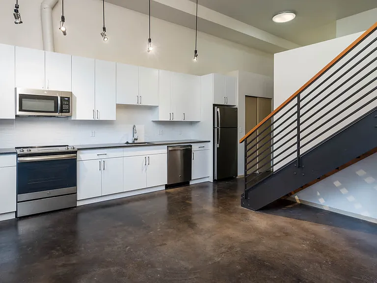 Kitchen and Living Room