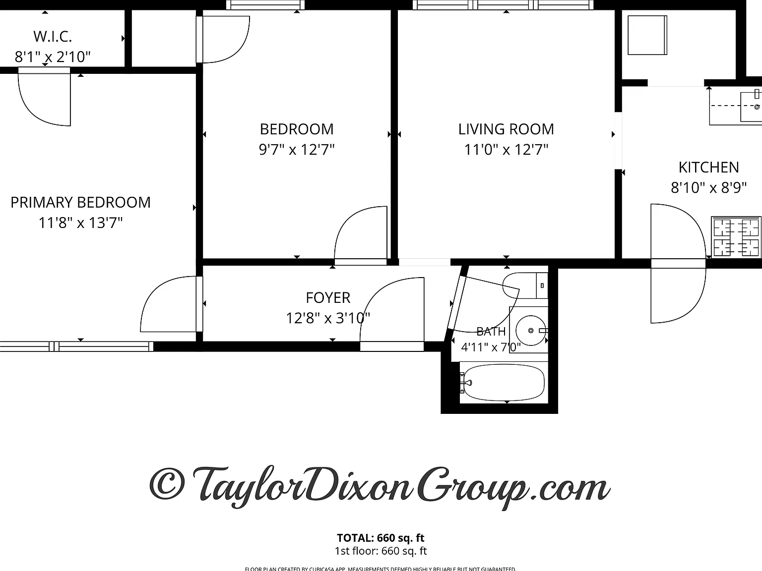 2 bed, 660 sqft, $1,225 — Photo 2